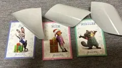 ズートピア2 クリスマスキャラクターカード 3枚セット