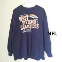 NFL デンバー・ブロンコス 長袖TシャツネイビーロンT 2012 XLサイズのサムネイル