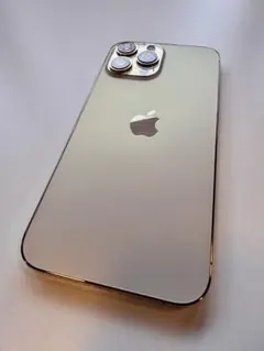 超美品 Apple iPhone 13Promax 128GB ゴールド フリー