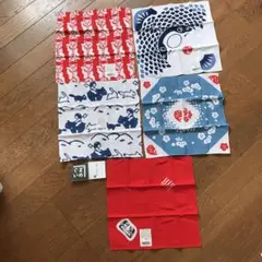 新品まめぐい　5枚のサムネイル