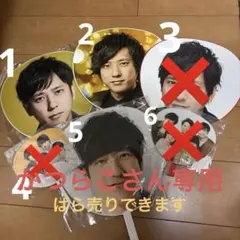 嵐、二宮和也、ライブツアーうちわ