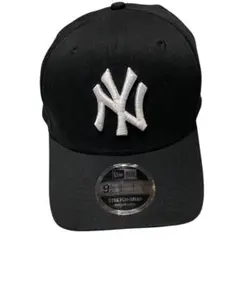 9FIFTY ストレッチスナップ ヤンキース ブラック × ホワイト M/L