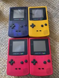 ゲームボーイカラー4台　おまけジャンクゲームボーイ