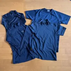 野球　アンダーシャツ　紺色　140㎝