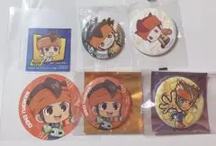 イナズマイレブン まねきねこ 缶バッジ 円堂ハル 等身 SD 各3個セット