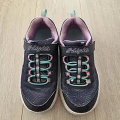 Skechers☆S-Lights ネイビー/ピンク スニーカー　19cm