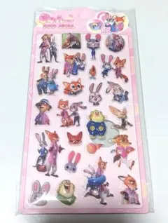 ズートピア2 ボンボンドロップシール ぷっくり シール帳