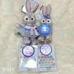 カラフルハピネス ステラルー ぬいぐるみバッジ　ぬいぐるみチェーン　ワッペン