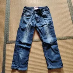 C-Seventeen ダメージ加工デニムパンツ