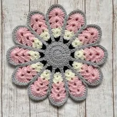 ピンク系　円座　クッション　マット　チェアパッド　おざぶ　丸椅子カバー　花座布団