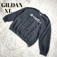 【ギルダン】US古着 スゥェットオーバーサイズ XL プリントロゴ ゆるダボ