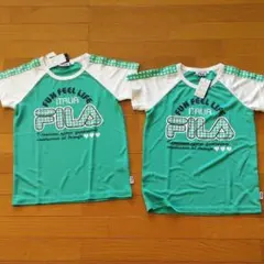 子供服 150 女の子 スポーツウェア FILA 双子 新品