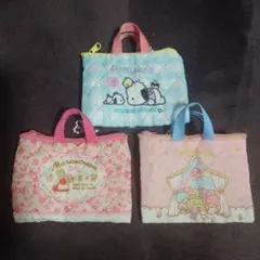 サンリオ レトロレッスンバッグ 3種類セット
