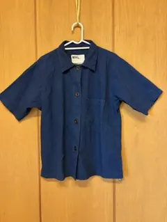 MHL. MARGARET HOWELL 半袖シャツ ネイビーのサムネイル