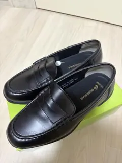 MOONSTAR ブラック ローファー 23.5cm