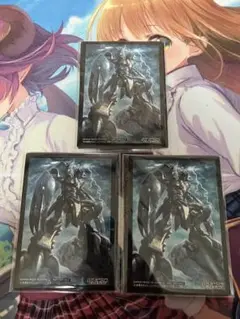 デジモンカード　ブラックウォーグレイモン　スリーブ　15枚セット