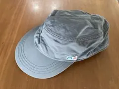 【マウンテンイクイップメント】グレー ワークキャップ 通気性メッシュ