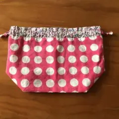 お弁当袋❣️ハンドブロックプリント★ハンドメイド