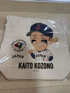 金丸夢斗 WBC 東京ドーム ガチャ トートバッグ 侍ジャパン - メルカリ
