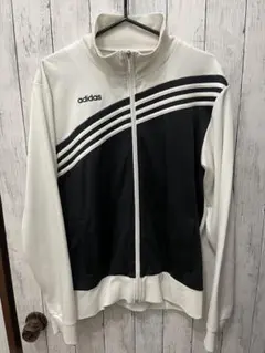 adidas ストライプジャケット XLサイズ