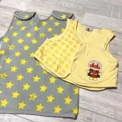 スリーパー ベスト アンパンマン／ひよこクラブ 2点セット