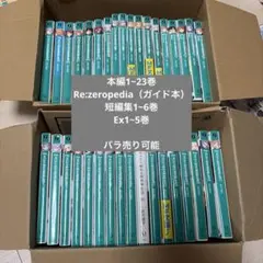 [値下げ可能]Re:ゼロから始める異世界生活 小説まとめ売り ラノベ