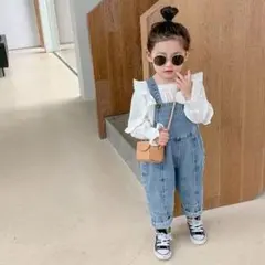 サロペット　デニムオーバーオール　新品