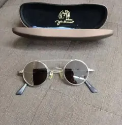 John Lennon サングラス オーバル型 シルバー - メルカリ