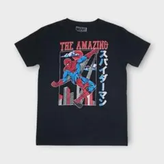 Spider-Man スパイダーマン 公式映画シネマ古着t メンズ ブラックMのサムネイル