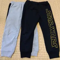 パンツ 長ズボン 110cm 2点セット STARWARS　ウエストゴム