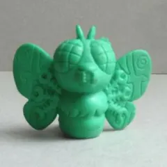 SD ゴジラ 怪獣 モスラ　消しゴムのサムネイル