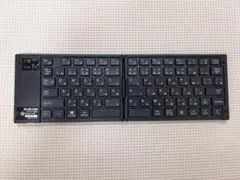 ELECOM TK-FLP01BK Bluetooth 折りたたみ式キーボード