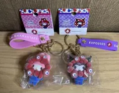 ミャクミャク　サンリオ　フロッキー　ストラップ　マイメロ　クロミ　2個セット