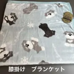 《新品》シュナウザー　ブランケット　シュナ70x100 cm シルクマイヤー