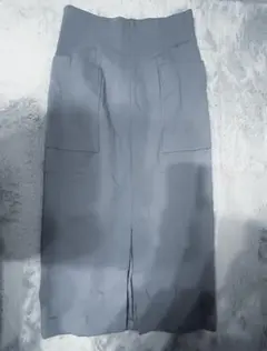 Nano universe タイトスカート　ブルー