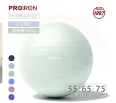 PROIRON バランスボール 65cm ミントグリーン