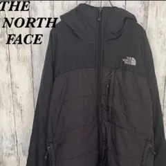 【USA規格】ノースフェイス ダウンジャケット ブラック 刺繍ロゴ サミット