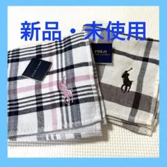 《新品》ラルフローレンタオル　タオルハンカチ　2枚セットのサムネイル