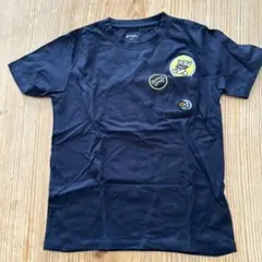 130 graniph オサムグッズ　紺色　Tシャツ