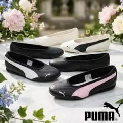 プーマ ウィメンズ プーマ キャッチ ソレイユ バレリーナ BLACK/PINKのサムネイル