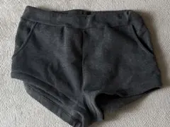 ダークグレー ショートパンツ サイドポケット付き