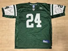 【激レア】NFL ジェッツ #24 ロー リーボック ゲームシャツ 緑 2XL