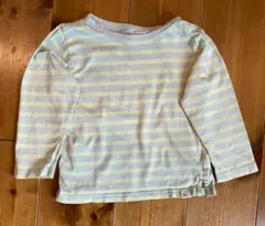 BEAMS::mini ストライプ長袖カットソー　100㎝