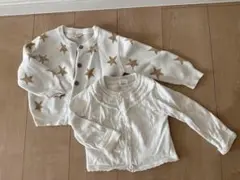 カーディガンセット　80 90サイズ　キッズ　ベビー