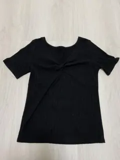 RAYCASSIN フリーサイズ　黒　胸元のV おしゃれのサムネイル