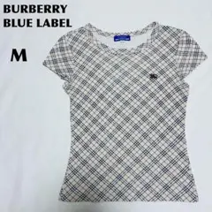 BURBERRY BLUE LABEL ホース ロゴ刺繍 ノバチェック 半袖のサムネイル