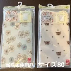 【新品未使用】UNIQLO PAUL & JOE 半袖ボディースーツ80
