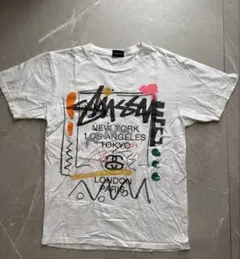 STUSSY ステューシー グラフィック Tシャツ 半袖 ホワイトのサムネイル
