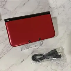 【動作品・付属品付き】ニンテンドー 3DS LL レッド ブラック 本体 良品