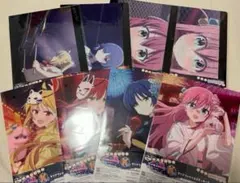 一番くじ　ぼっちざろっく　K賞　クリアファイル&ステッカーセット　8種コンプ